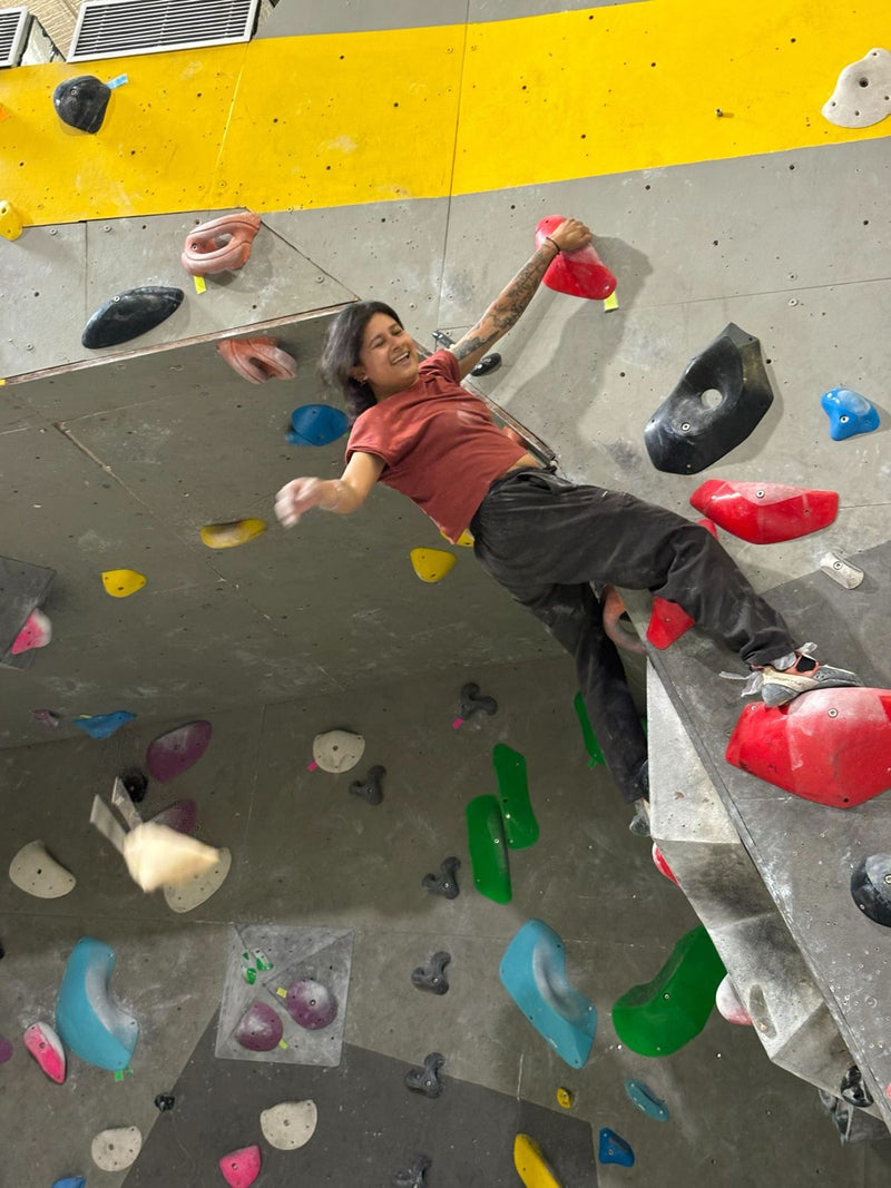 Climber wins Savikalpa Goodie at Climb City Noida