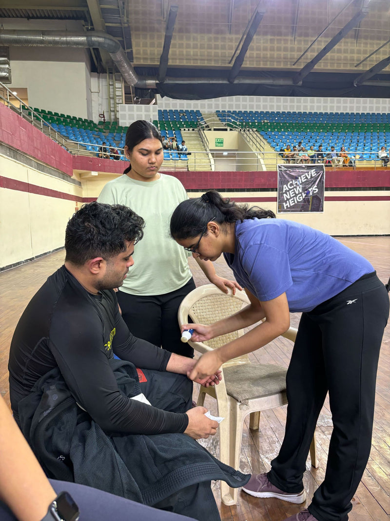 Applying SVAHA on a athlete