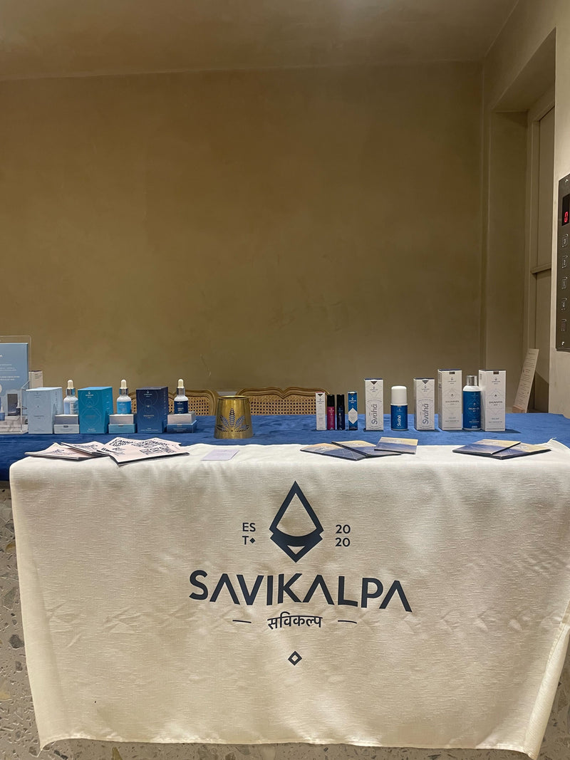 Savikalpa kiosk at Yin Yoga Amala Earth Vasant Vihar