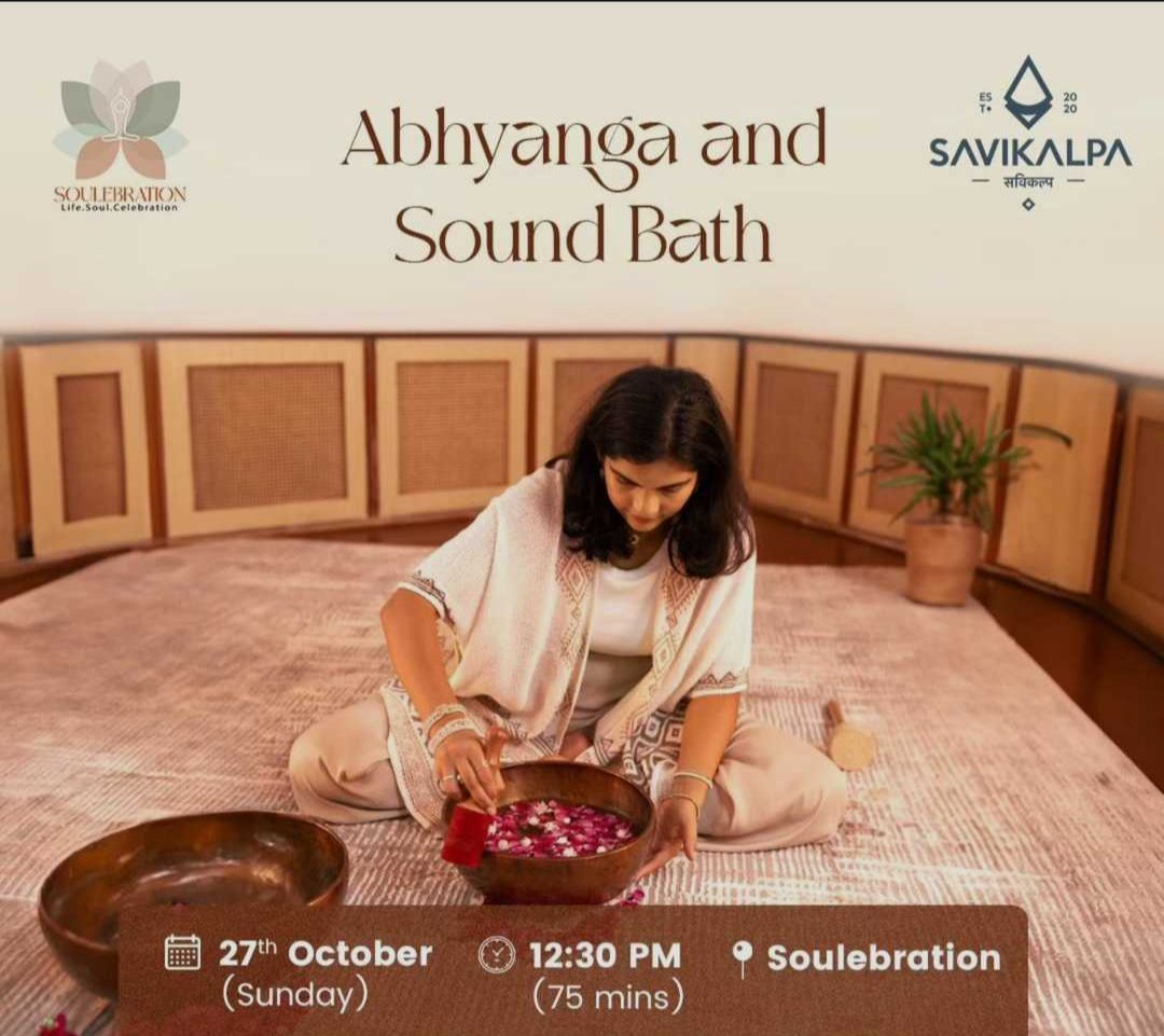 Sound Healing with Riya Vyas at Soulebration Chhatarpur