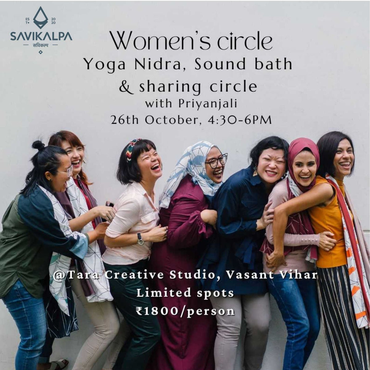 Women's circle, Yoga Nidra, Sound Bath & Sharing Cycle at Tara Creative Studio Vasant Vihar