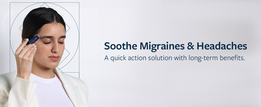 Soothe migraines and headaches with Shunyata Migraine Relief Roll-On